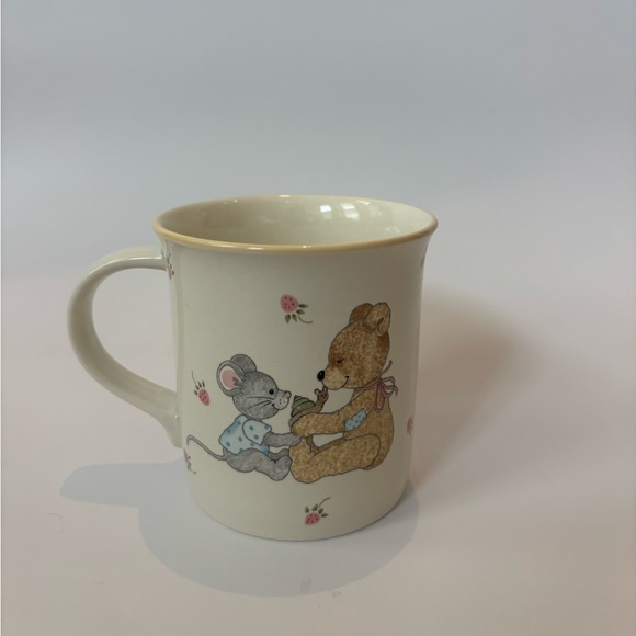 Vintage Mikasa CC018 Malysia Ceramic Teddy Bear Mouse Mug - Picture 2 of 5